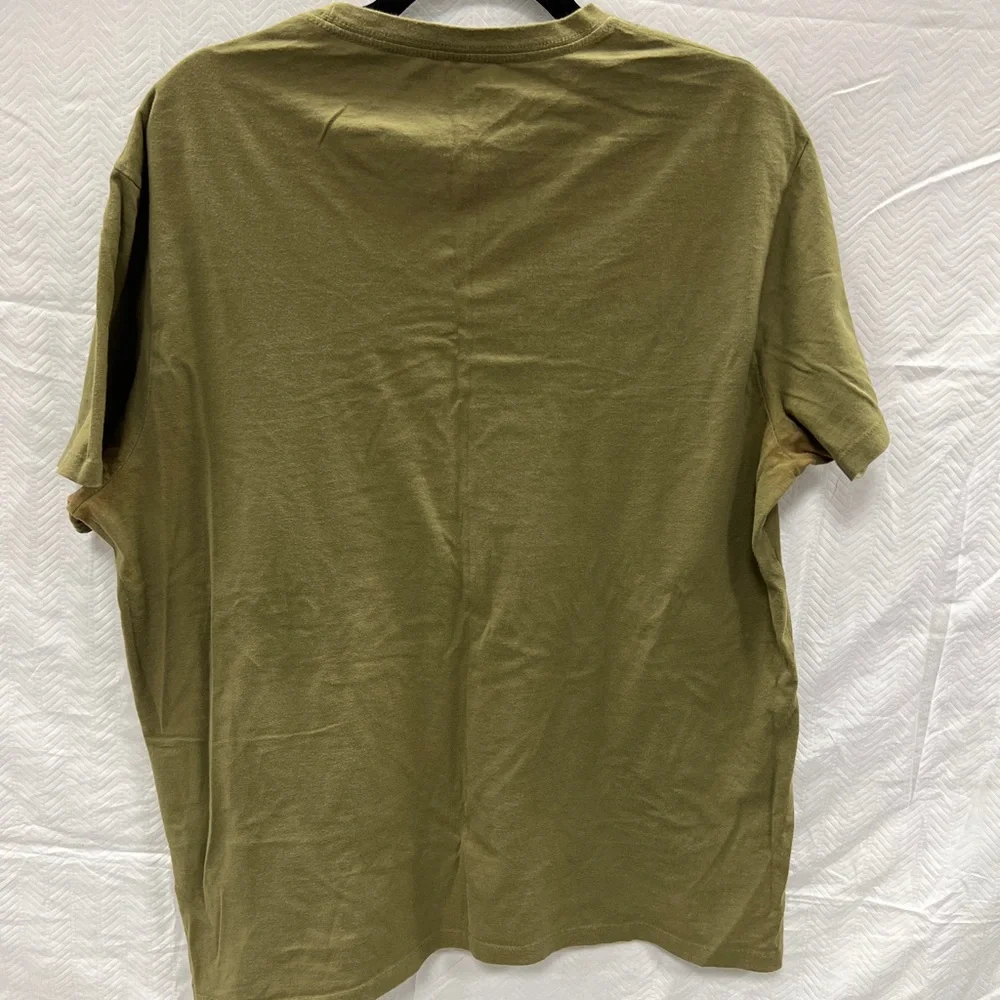Polo Ralph Lauren xL distressed green tee - Picture 4 of 5